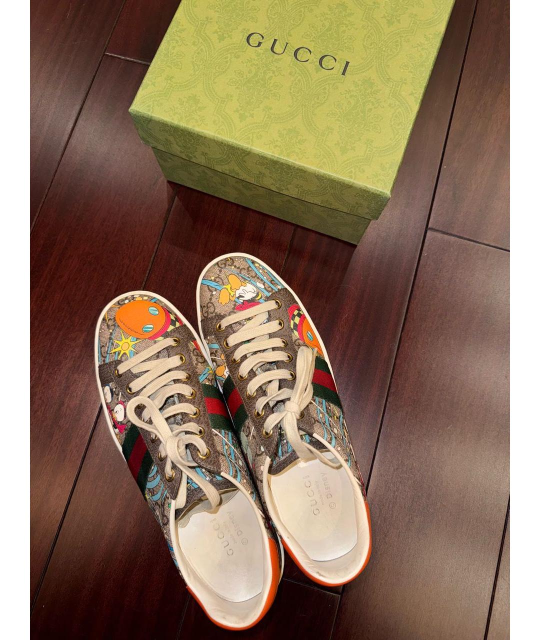 GUCCI Мульти кеды, фото 3