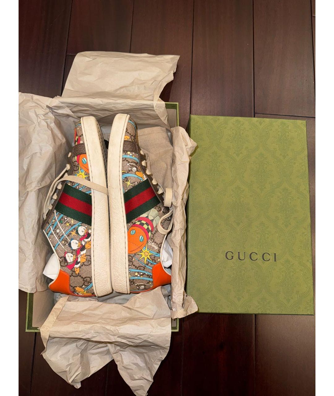 GUCCI Мульти кеды, фото 5