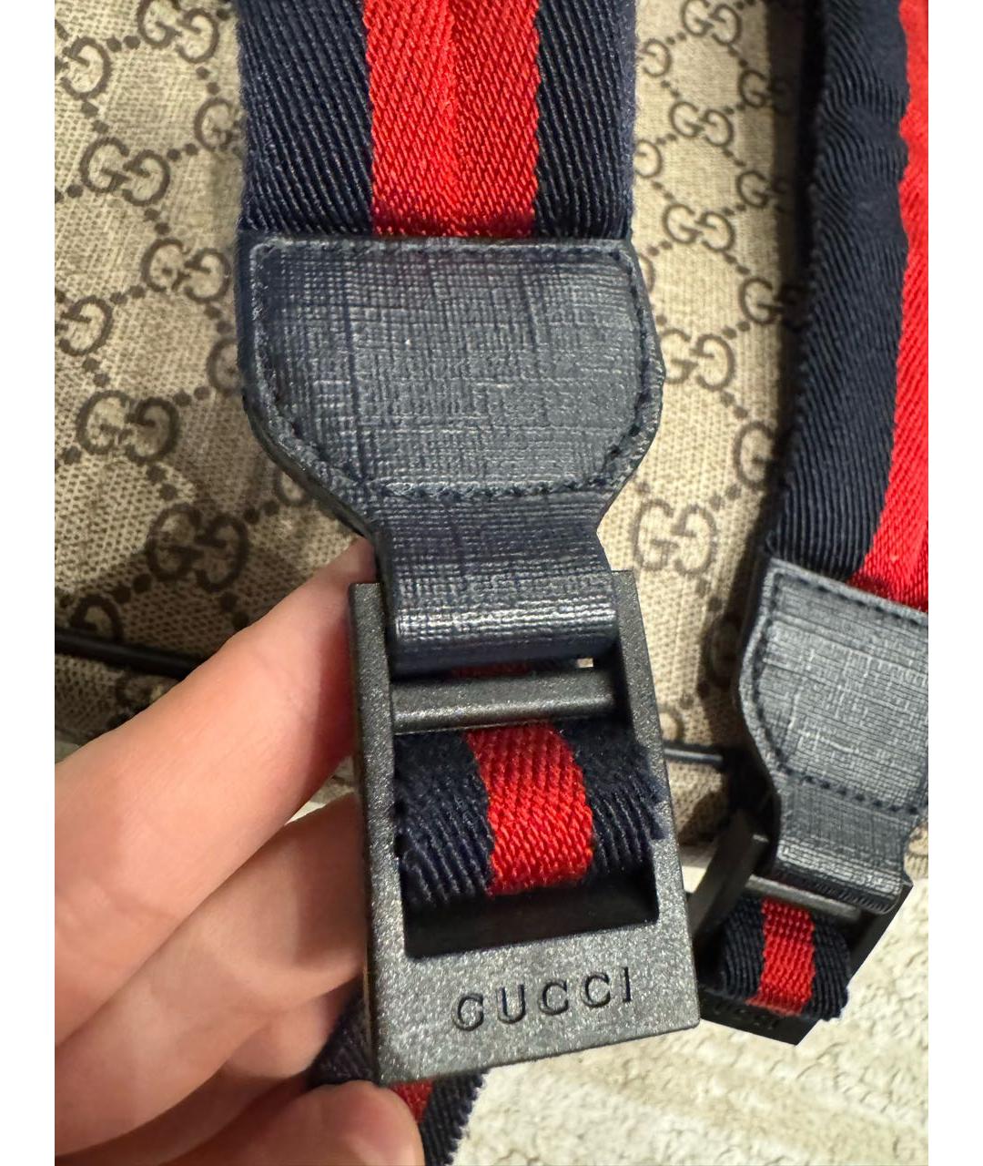 GUCCI KIDS Бежевый рюкзак, фото 3