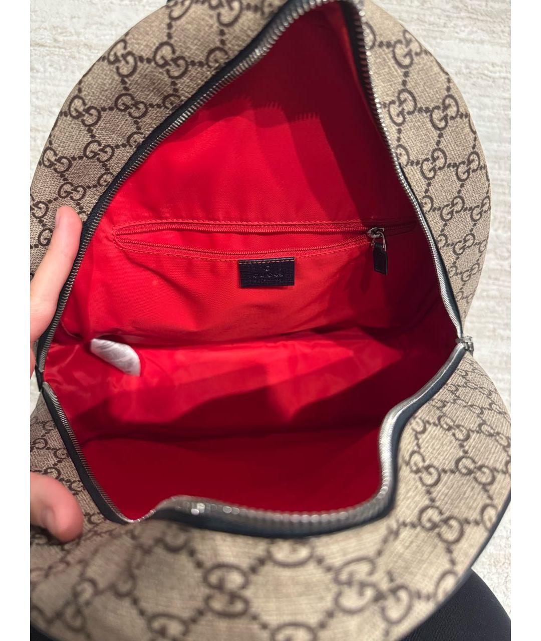 GUCCI KIDS Бежевый рюкзак, фото 2