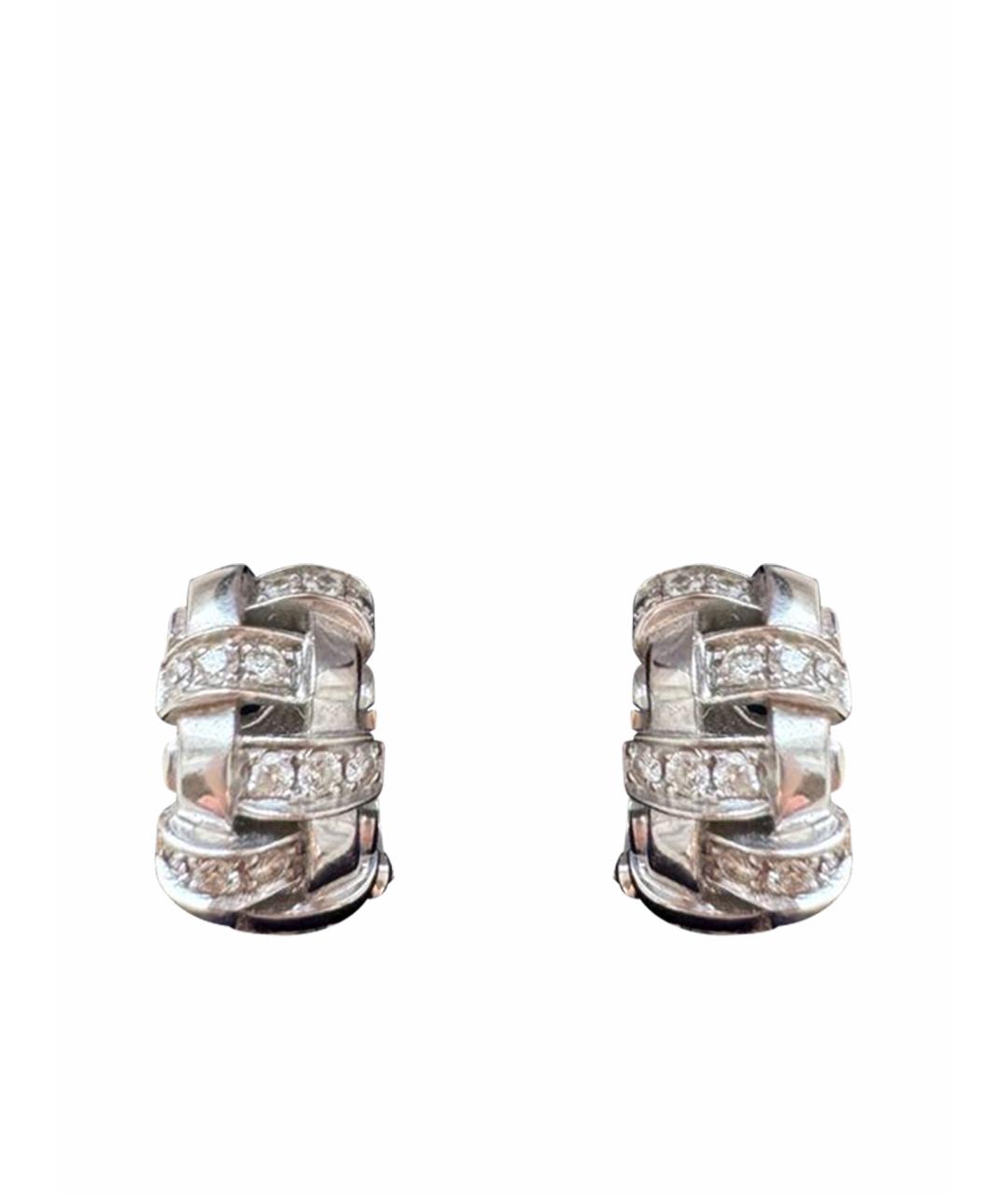 TIFFANY&CO Белые серьги из белого золота, фото 1