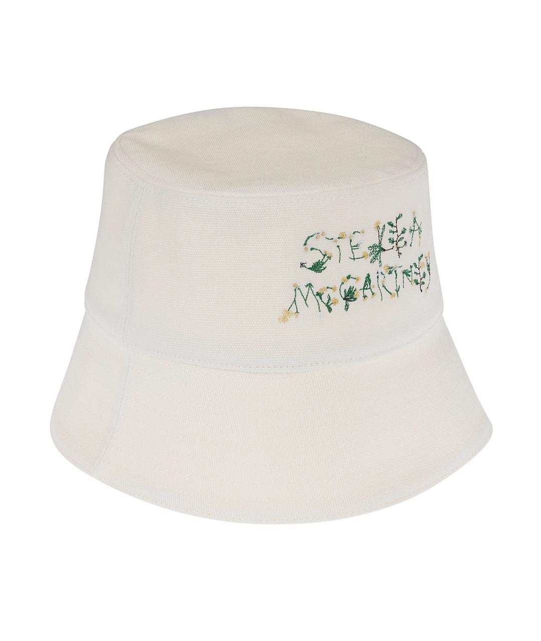 STELLA MCCARTNEY Белая хлопковая панама, фото 1