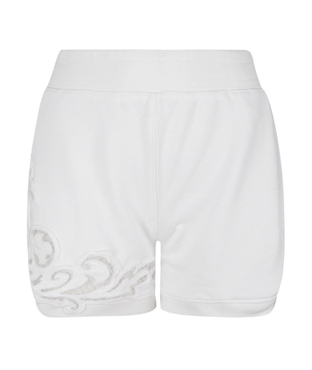 ERMANNO SCERVINO Белые хлопковые шорты, фото 1