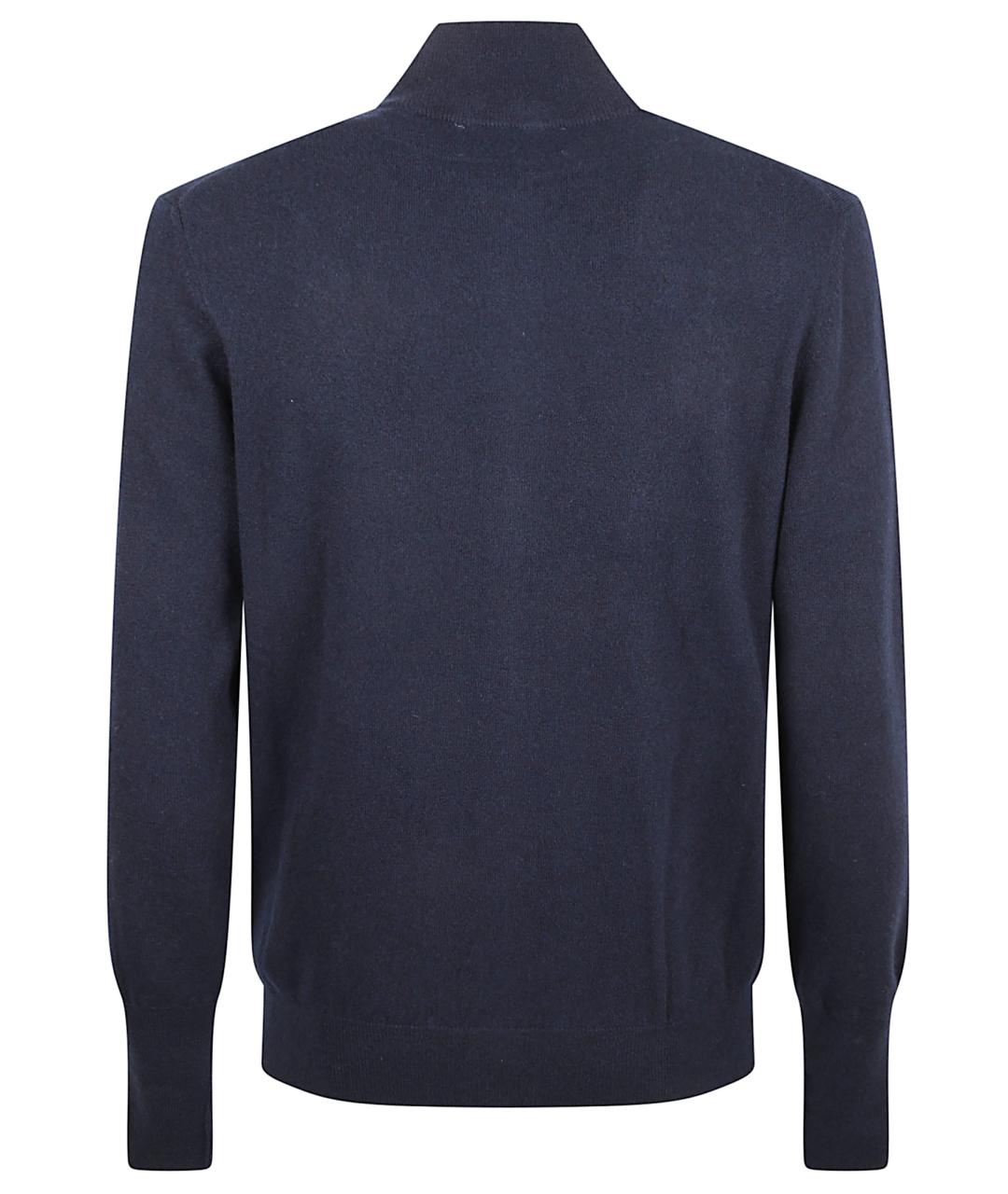 BALLANTYNE Синий кашемировый кардиган, фото 3