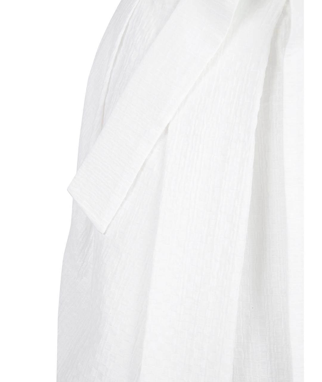 FABIANA FILIPPI Белая хлопковая юбка миди, фото 3