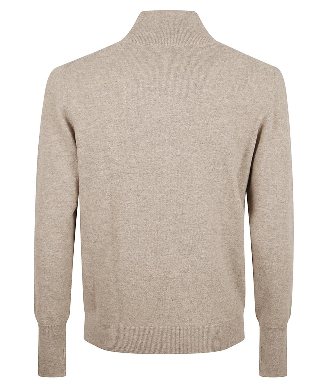 BALLANTYNE Бежевый кашемировый кардиган, фото 3