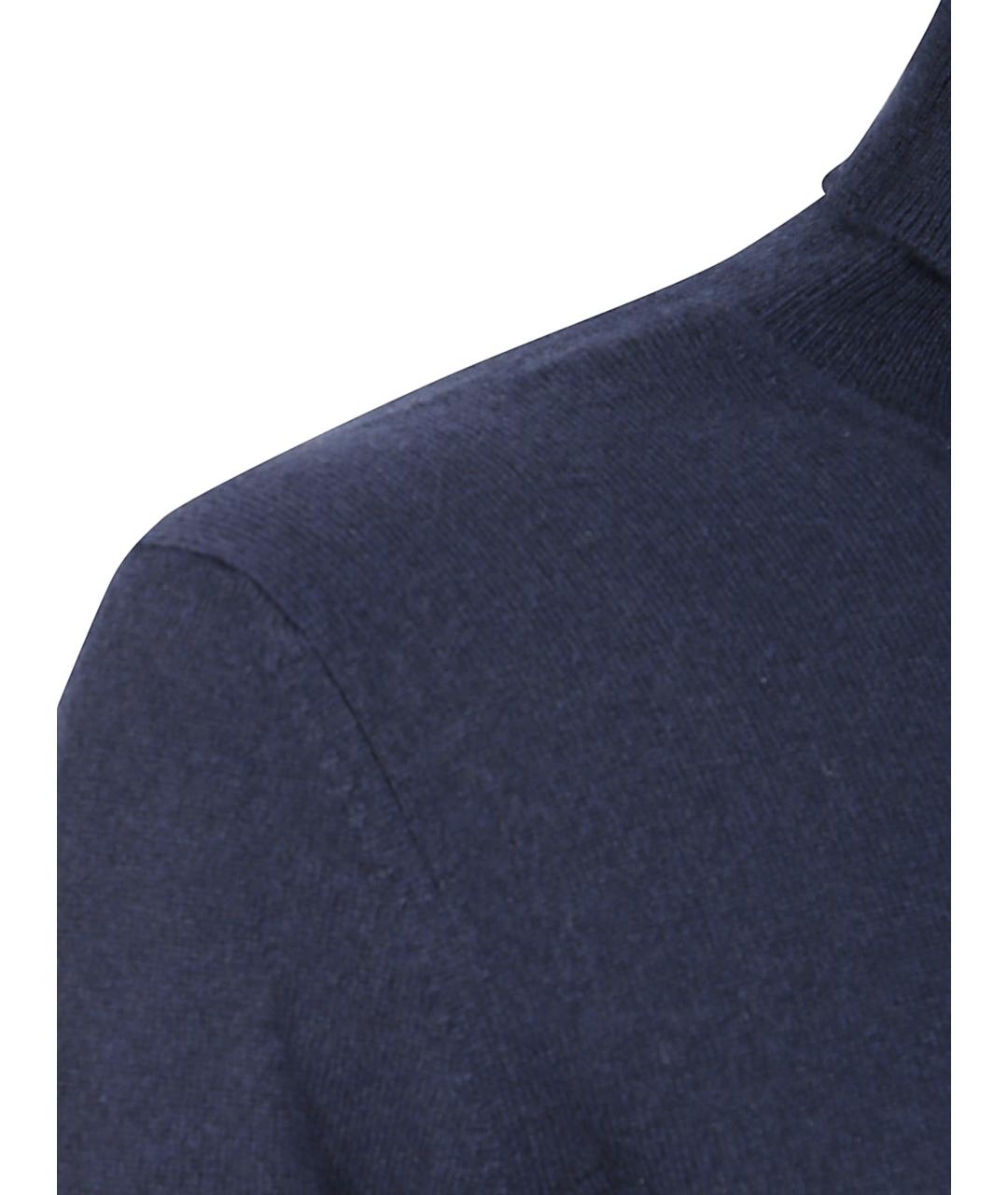 BALLANTYNE Синяя кашемировая водолазка, фото 2