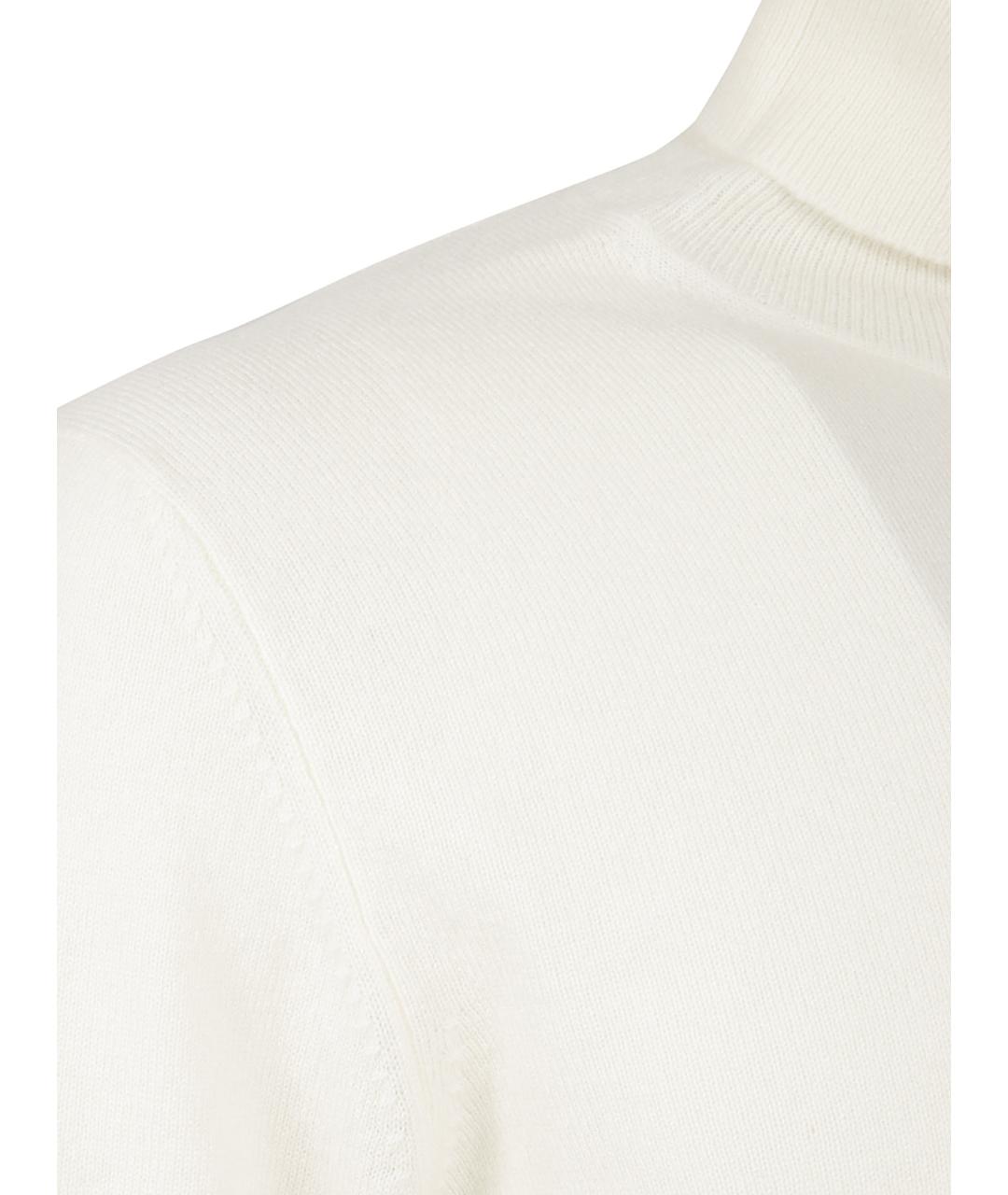 BALLANTYNE Белая кашемировая водолазка, фото 2