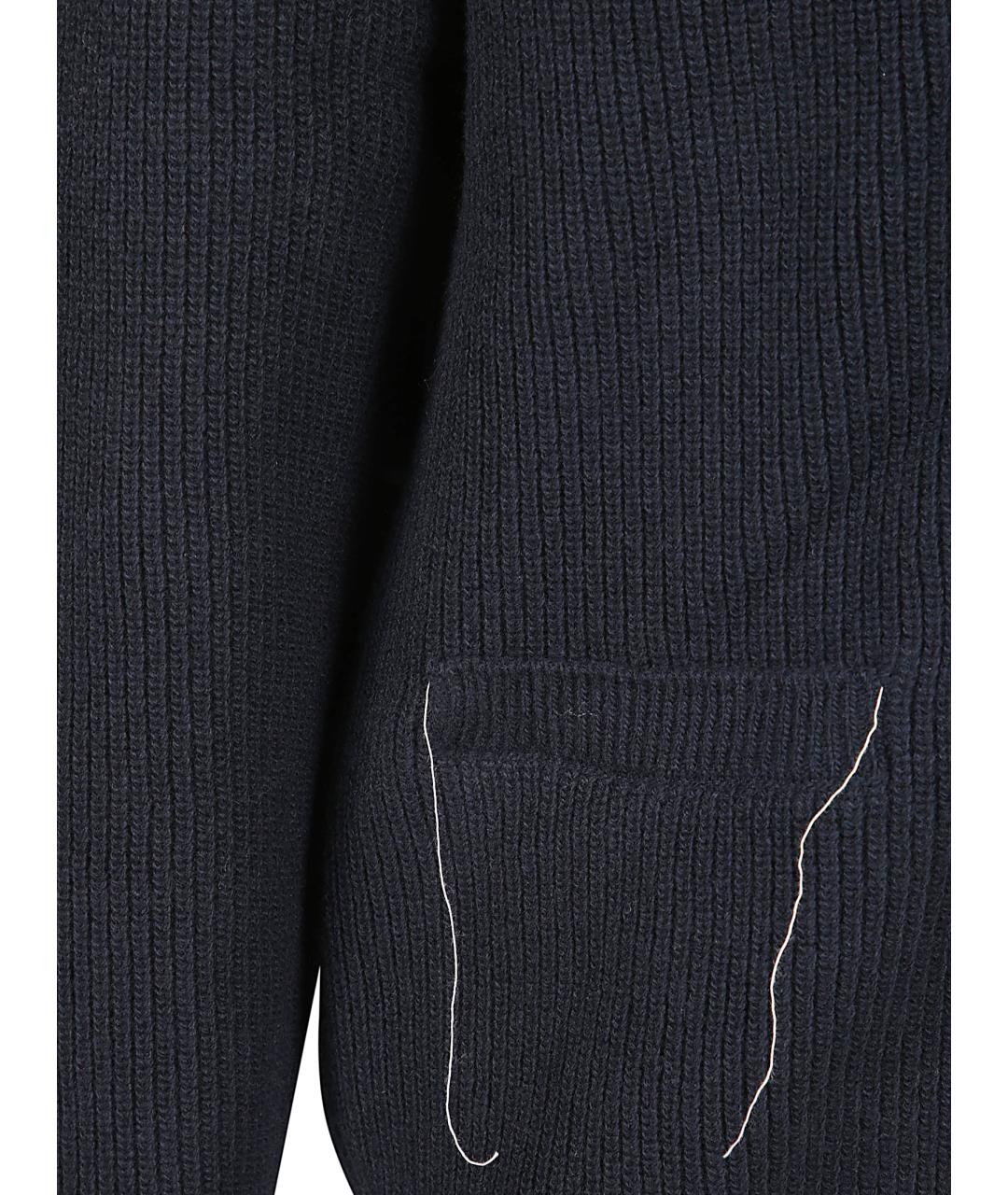 BALLANTYNE Синий шерстяной кардиган, фото 2