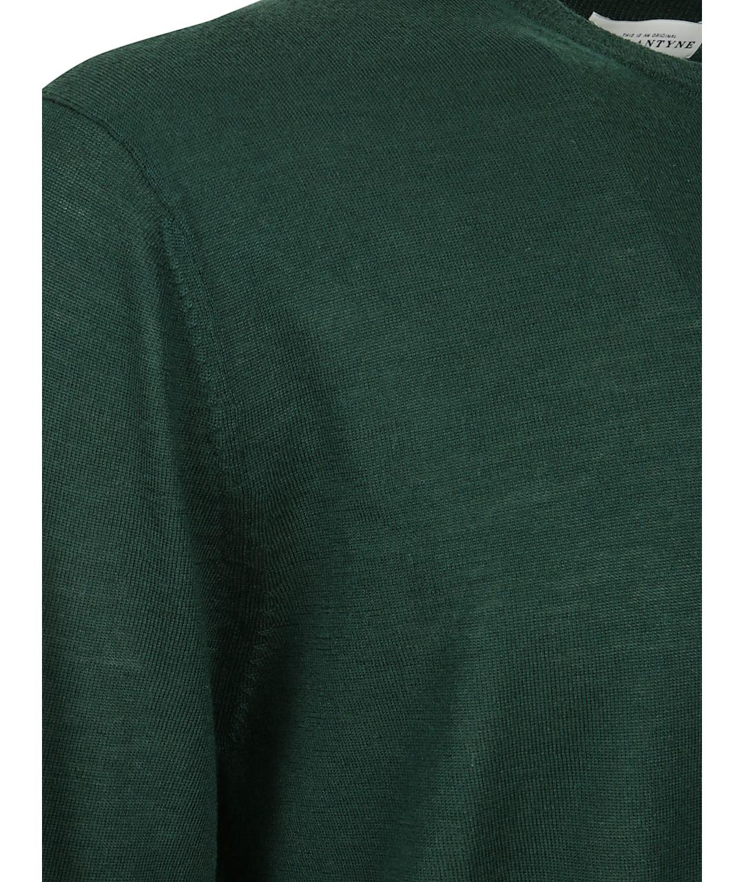 BALLANTYNE Зеленый кашемировый джемпер / свитер, фото 2
