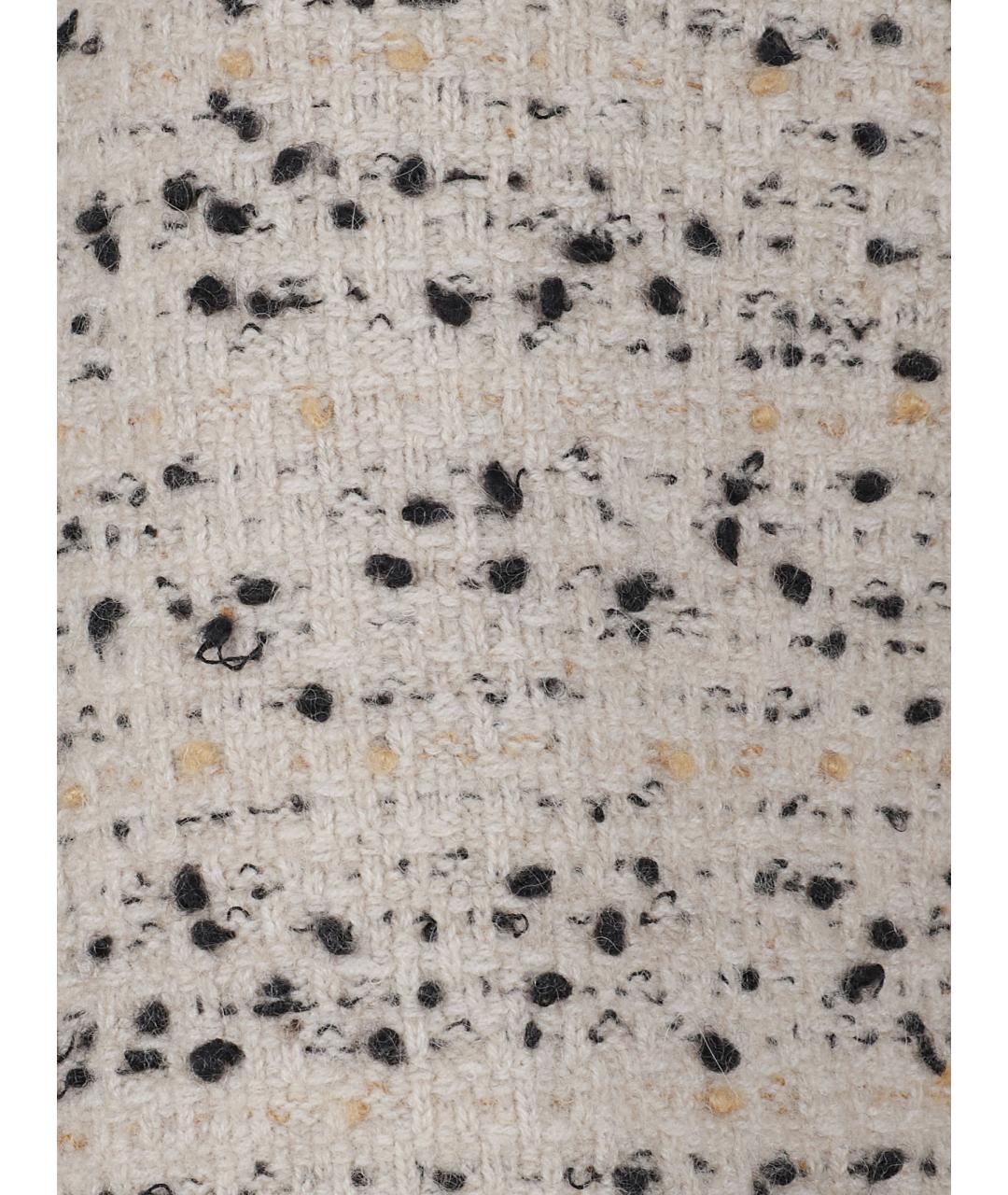 FABIANA FILIPPI Черная шерстяная юбка мини, фото 2