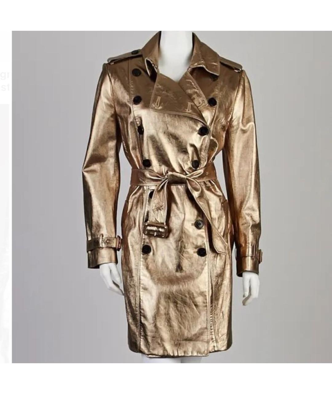 BURBERRY Кожаный тренч/плащ, фото 4