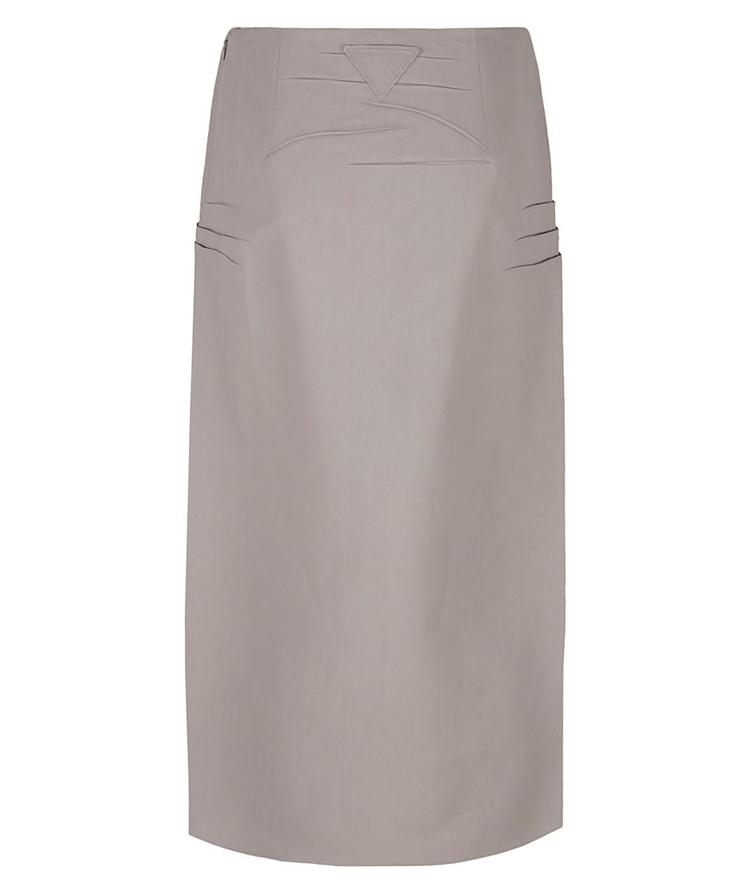 PRADA Полиэстеровая юбка миди, фото 3