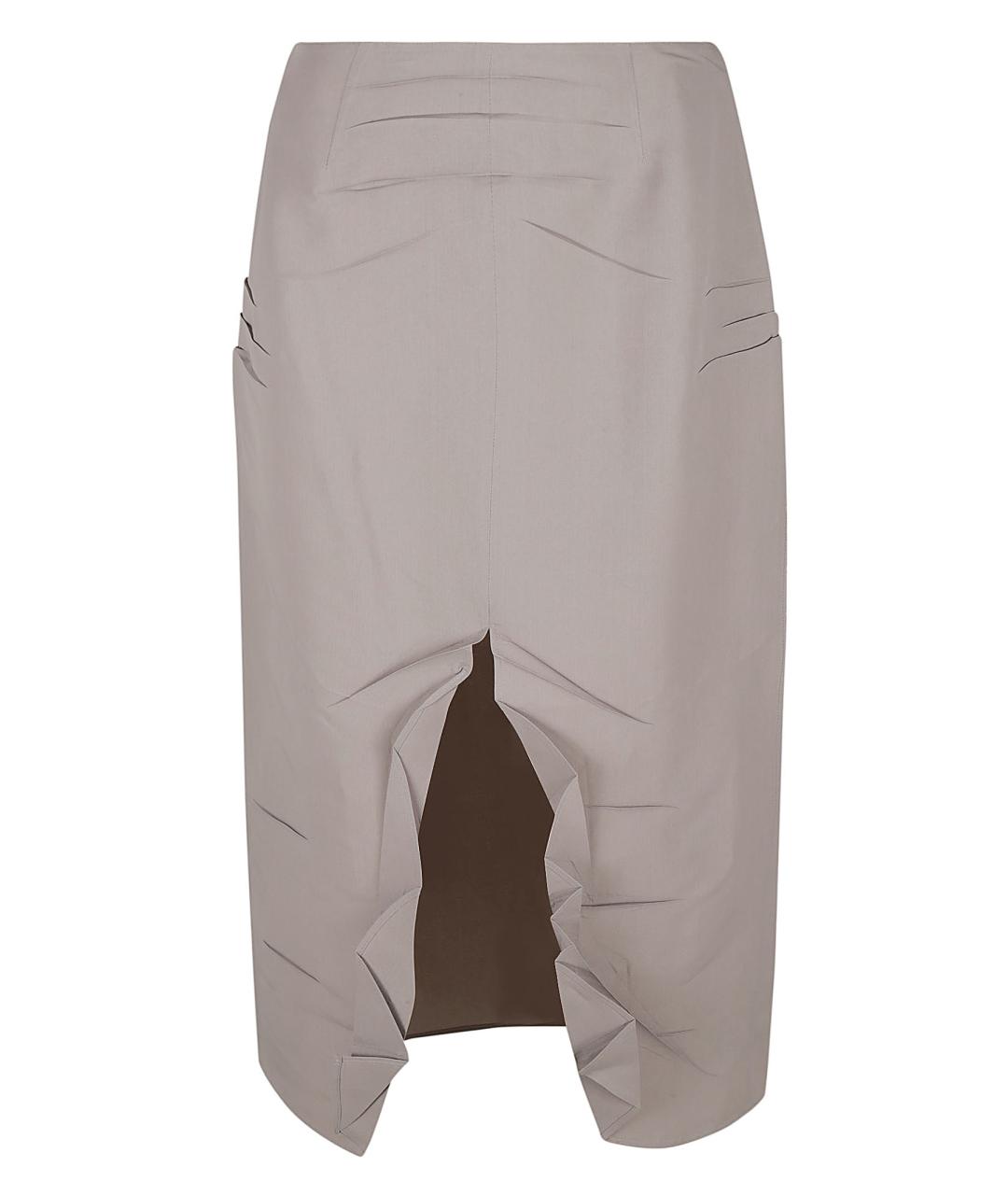 PRADA Полиэстеровая юбка миди, фото 1