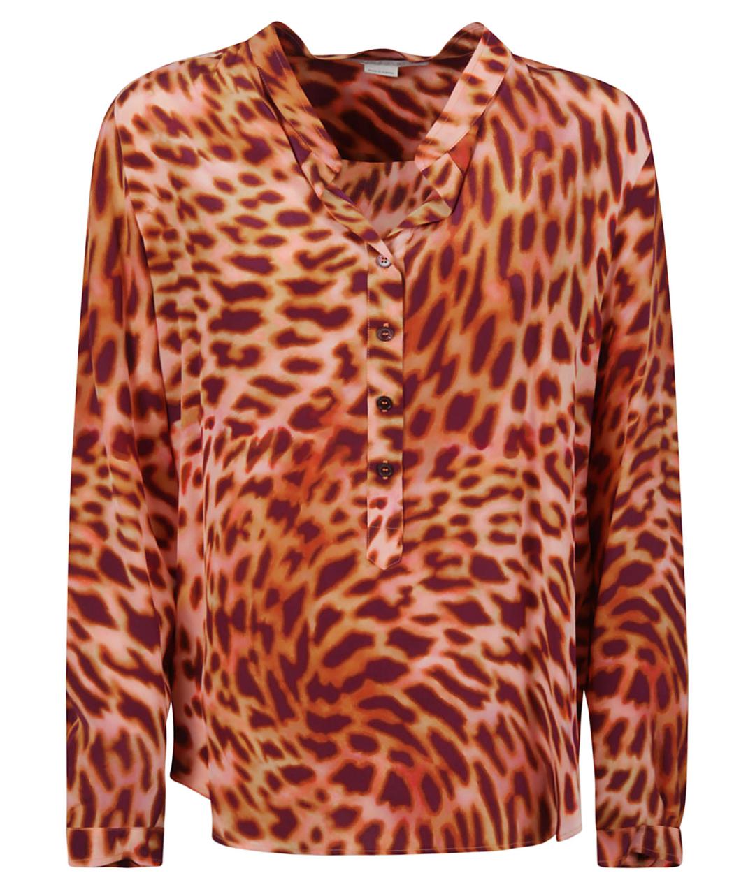 STELLA MCCARTNEY Розовая шелковая рубашка, фото 1