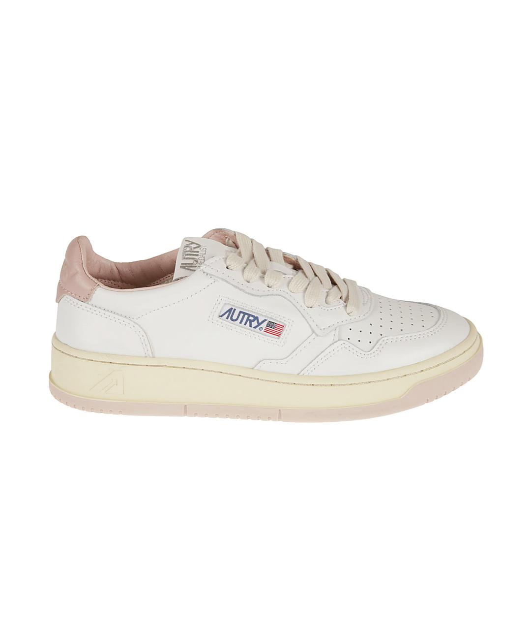 AUTRY Белые кожаные кеды, фото 1