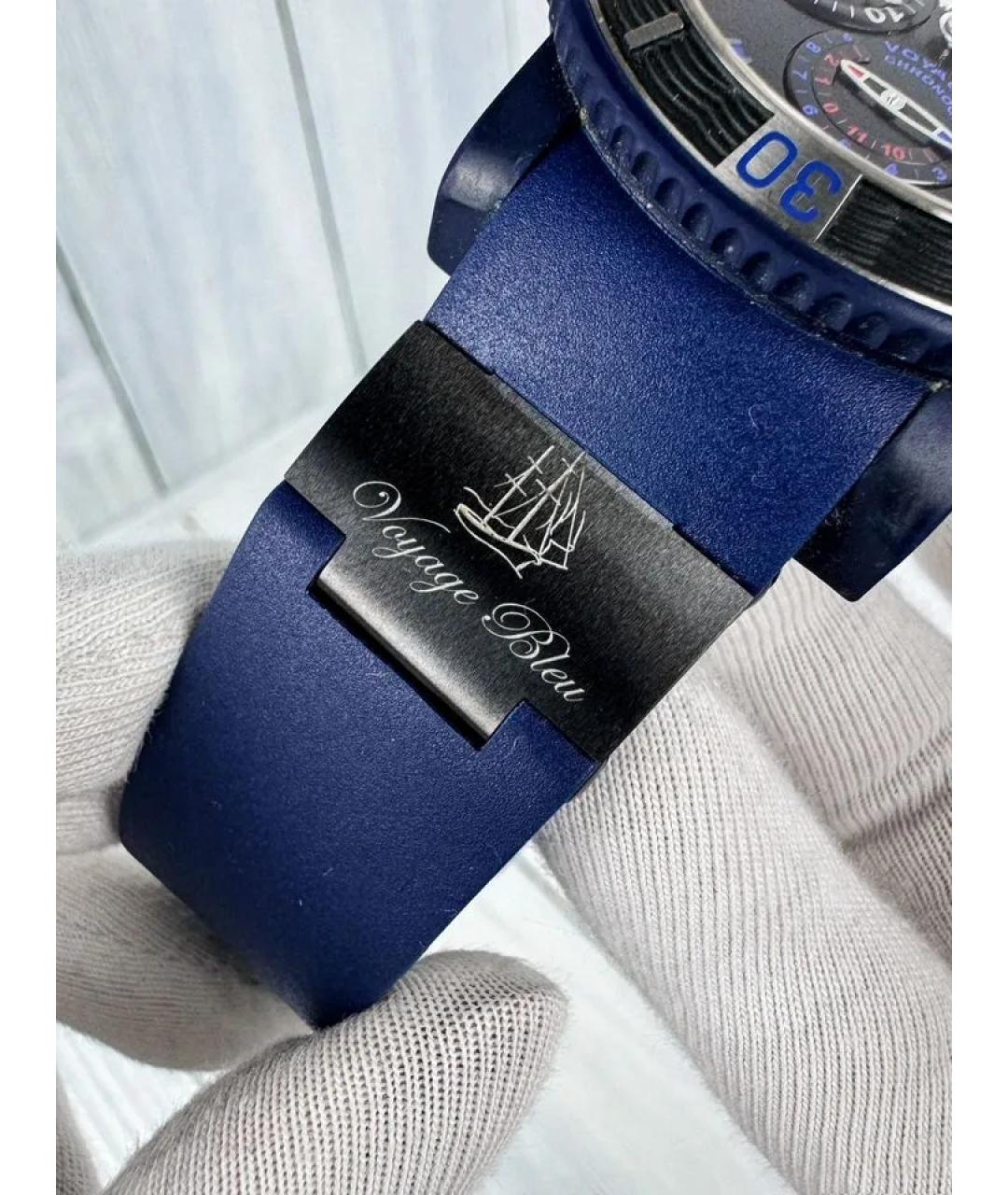 Ulysse Nardin Темно-синие часы, фото 5