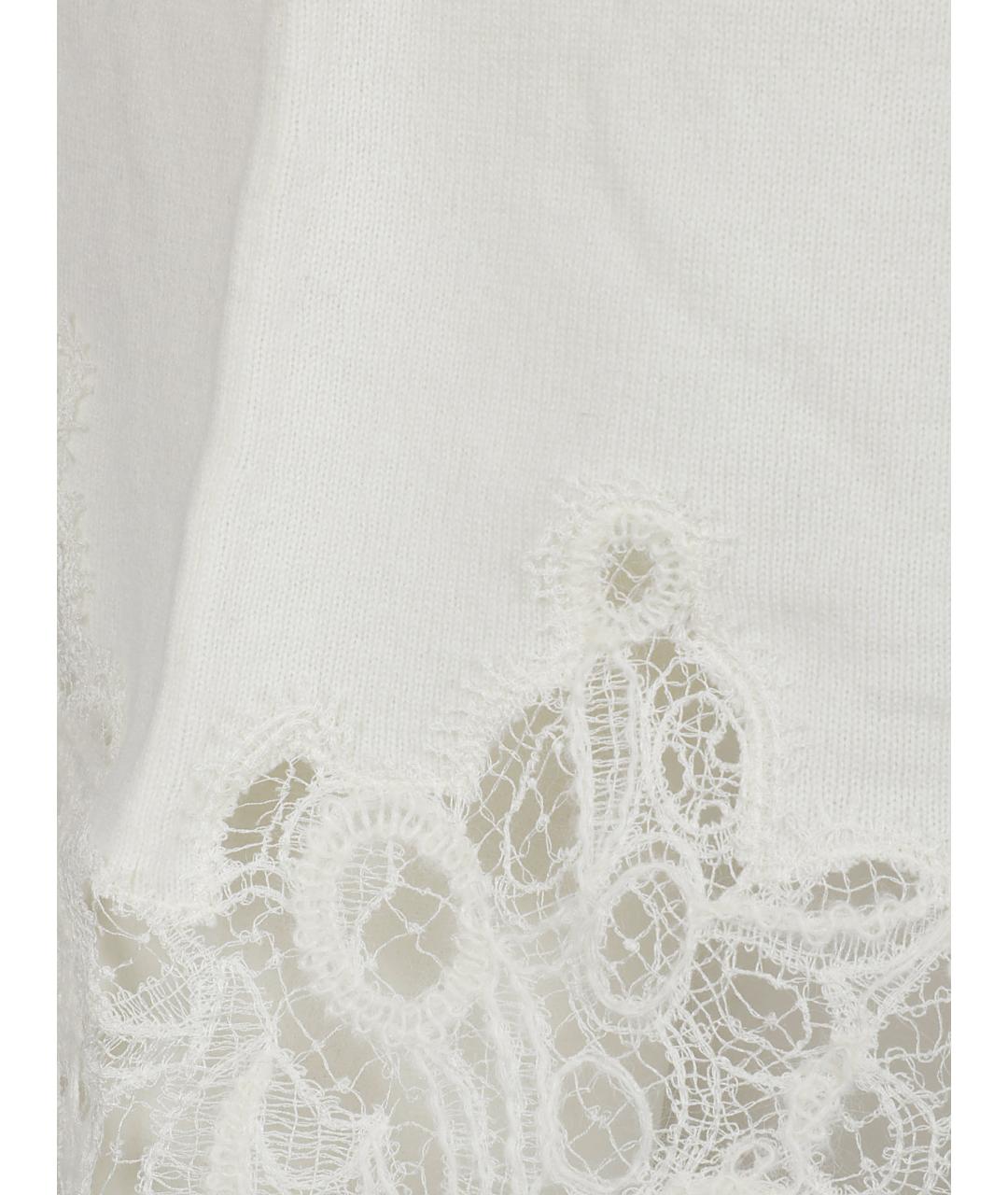 FABIANA FILIPPI Белая шерстяная юбка миди, фото 2