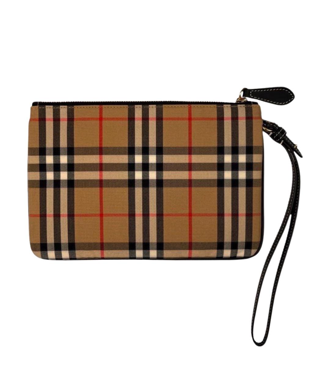 BURBERRY Коричневая барсетка, фото 1