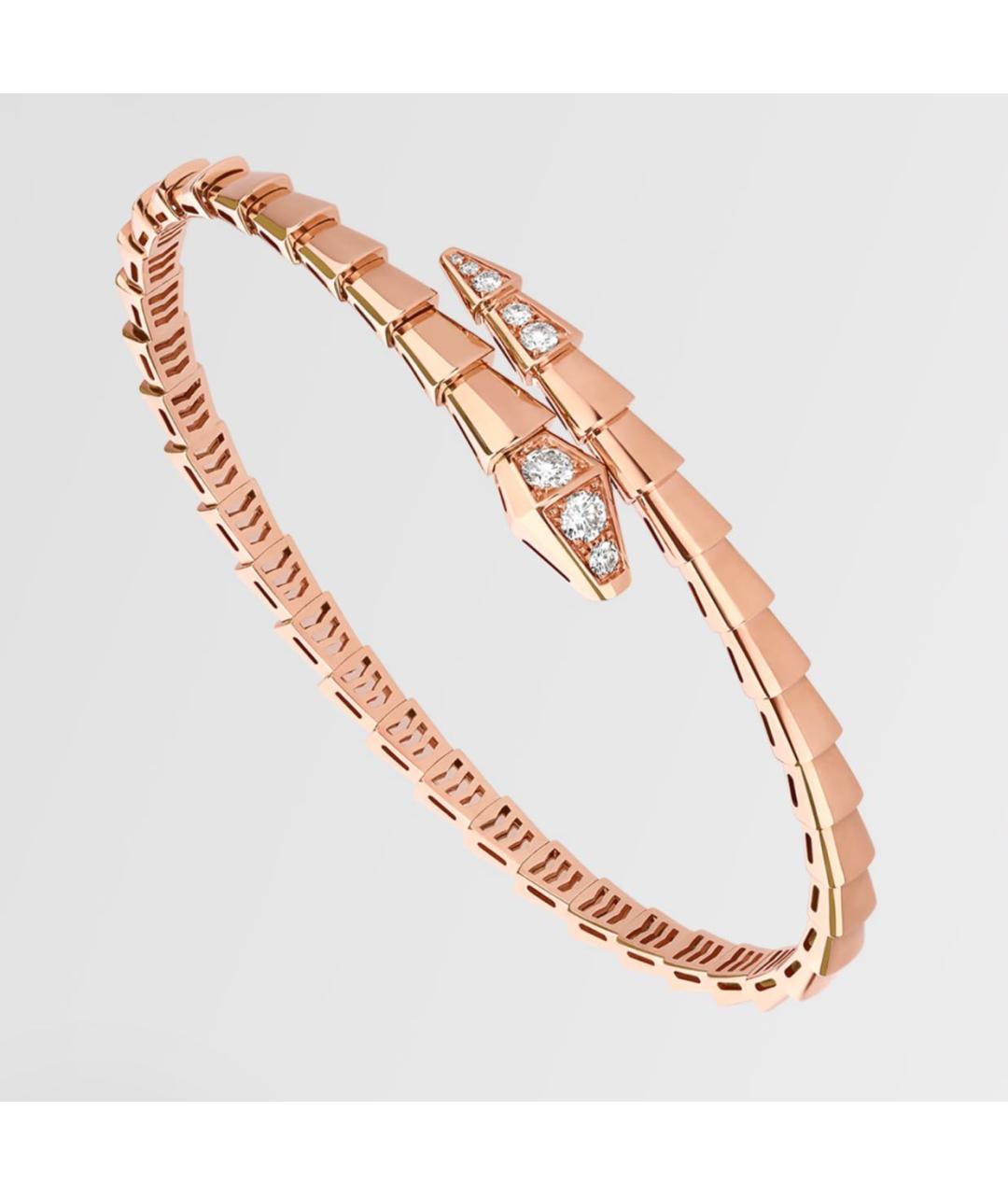 BVLGARI Розовый браслет из розового золота, фото 3