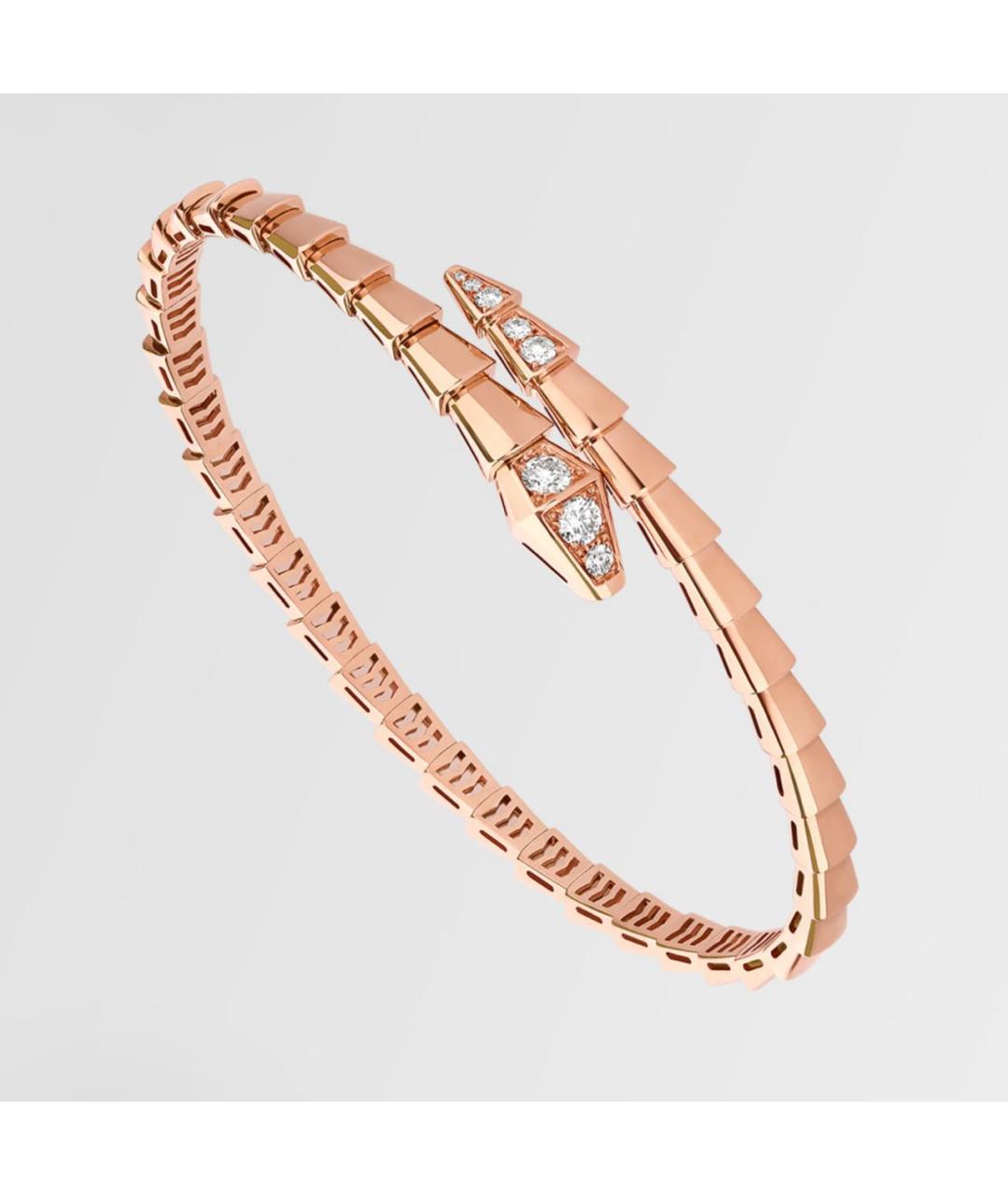 BVLGARI Розовый браслет из розового золота, фото 4