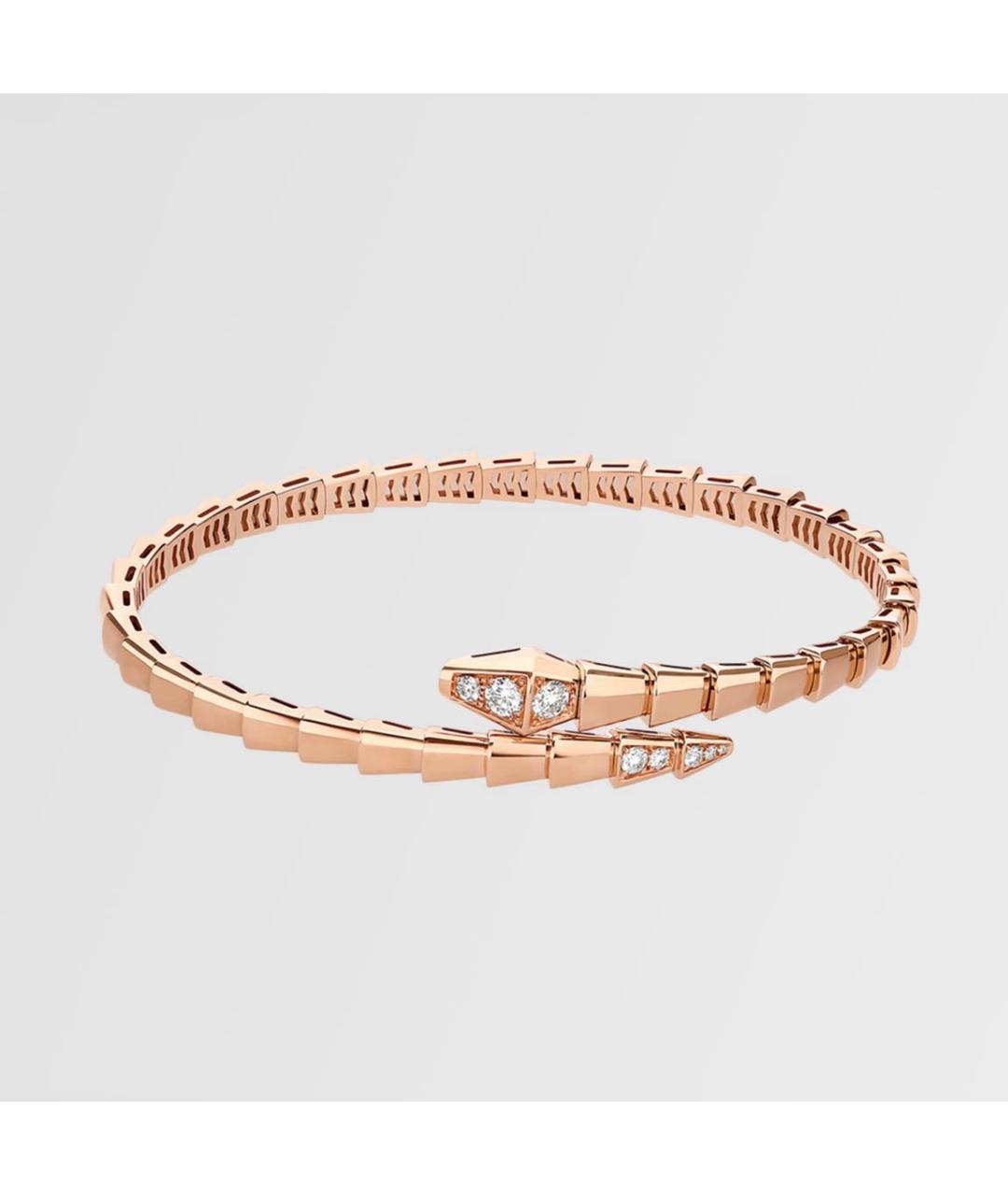 BVLGARI Розовый браслет из розового золота, фото 2