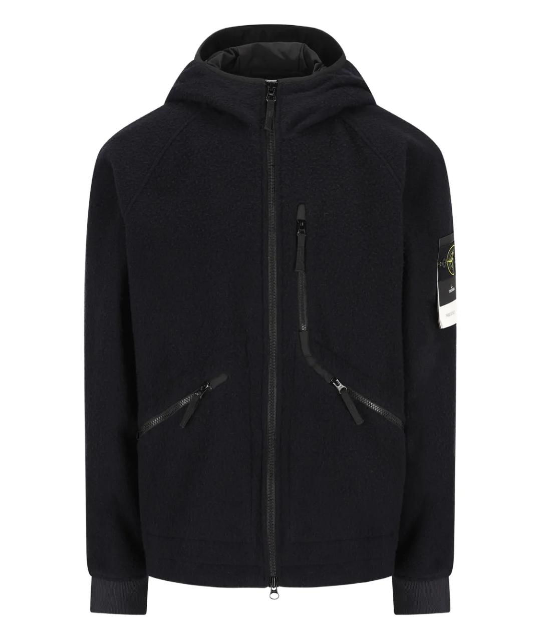 STONE ISLAND Черная куртка, фото 1