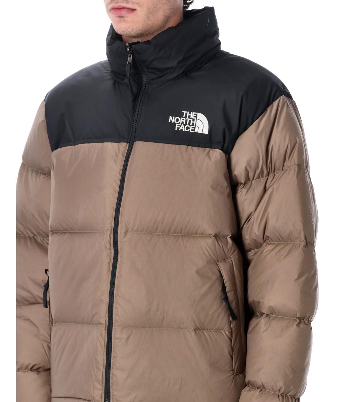 THE NORTH FACE Бежевая полиамидовая куртка, фото 4