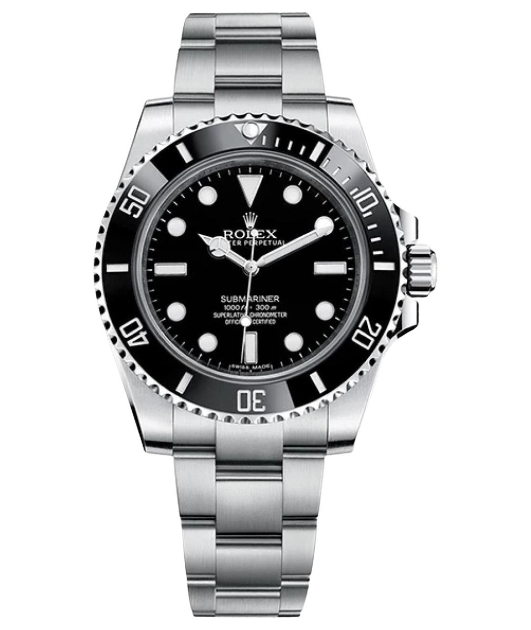 ROLEX Черные часы, фото 1