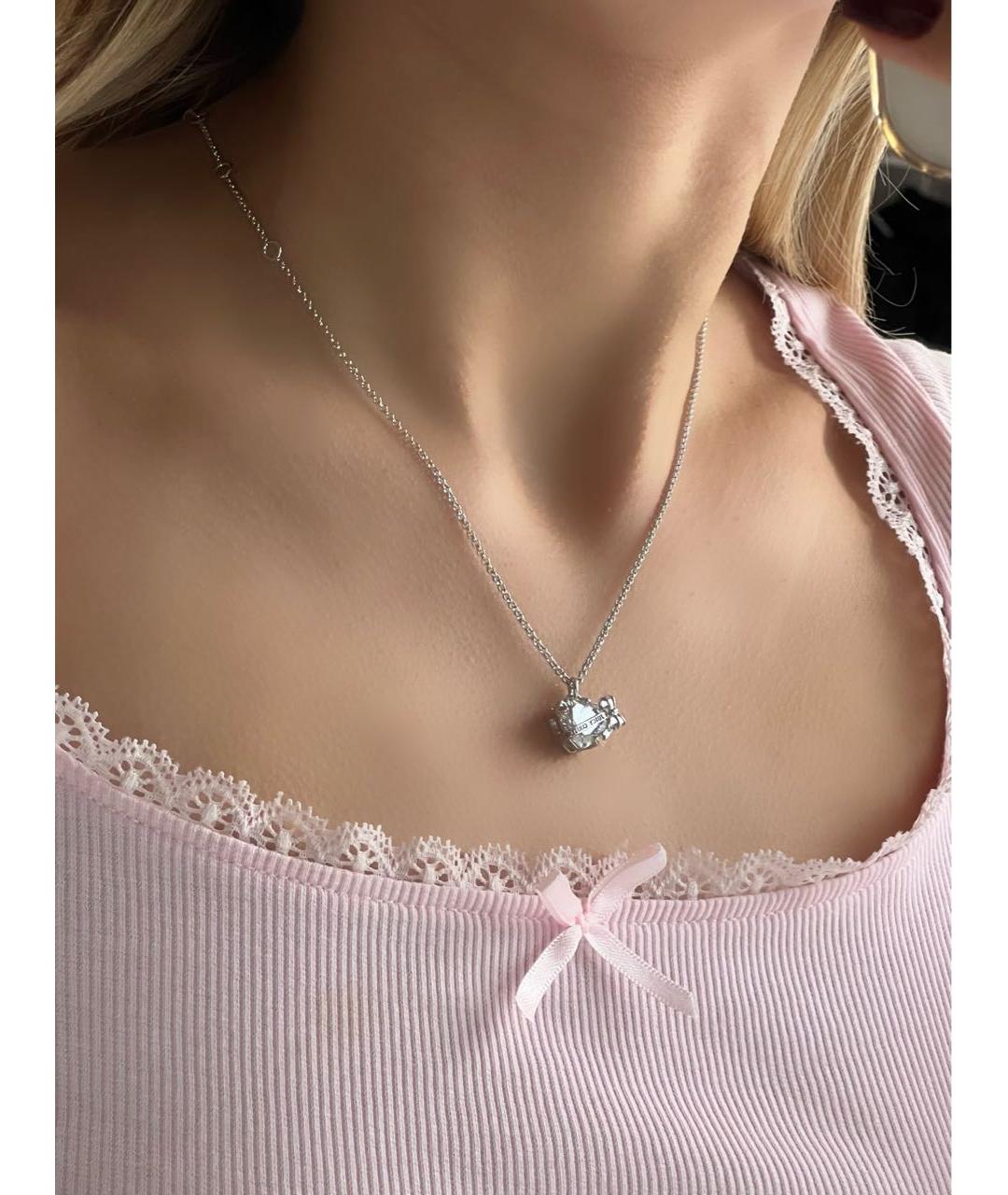 JUICY COUTURE Серебрянный металлический кулон, фото 6