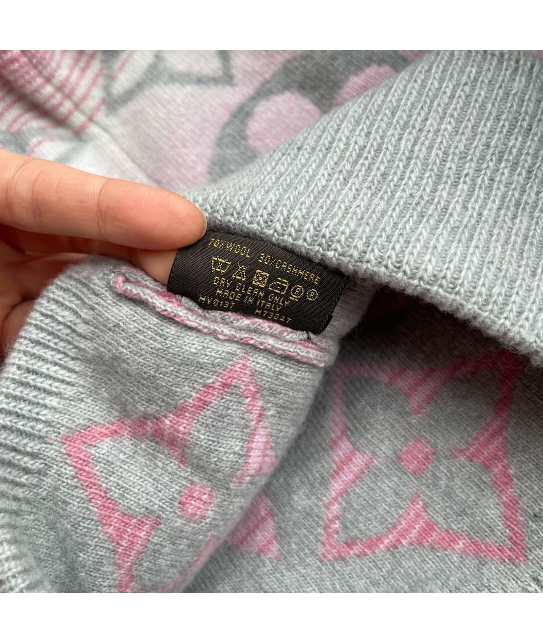 LOUIS VUITTON Мульти шерстяная шапка, фото 4