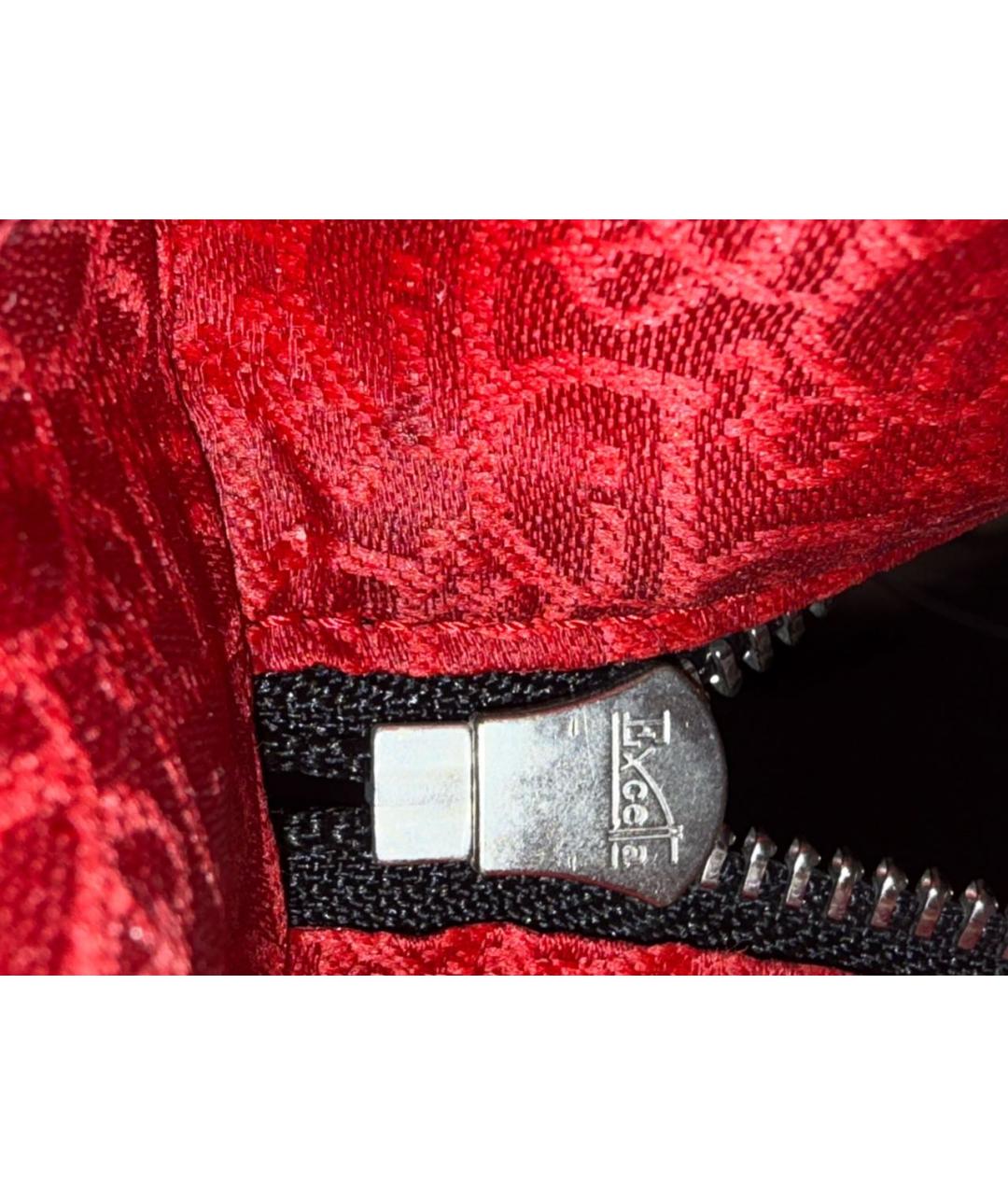 CHRISTIAN DIOR Черная кожаная сумка с короткими ручками, фото 5
