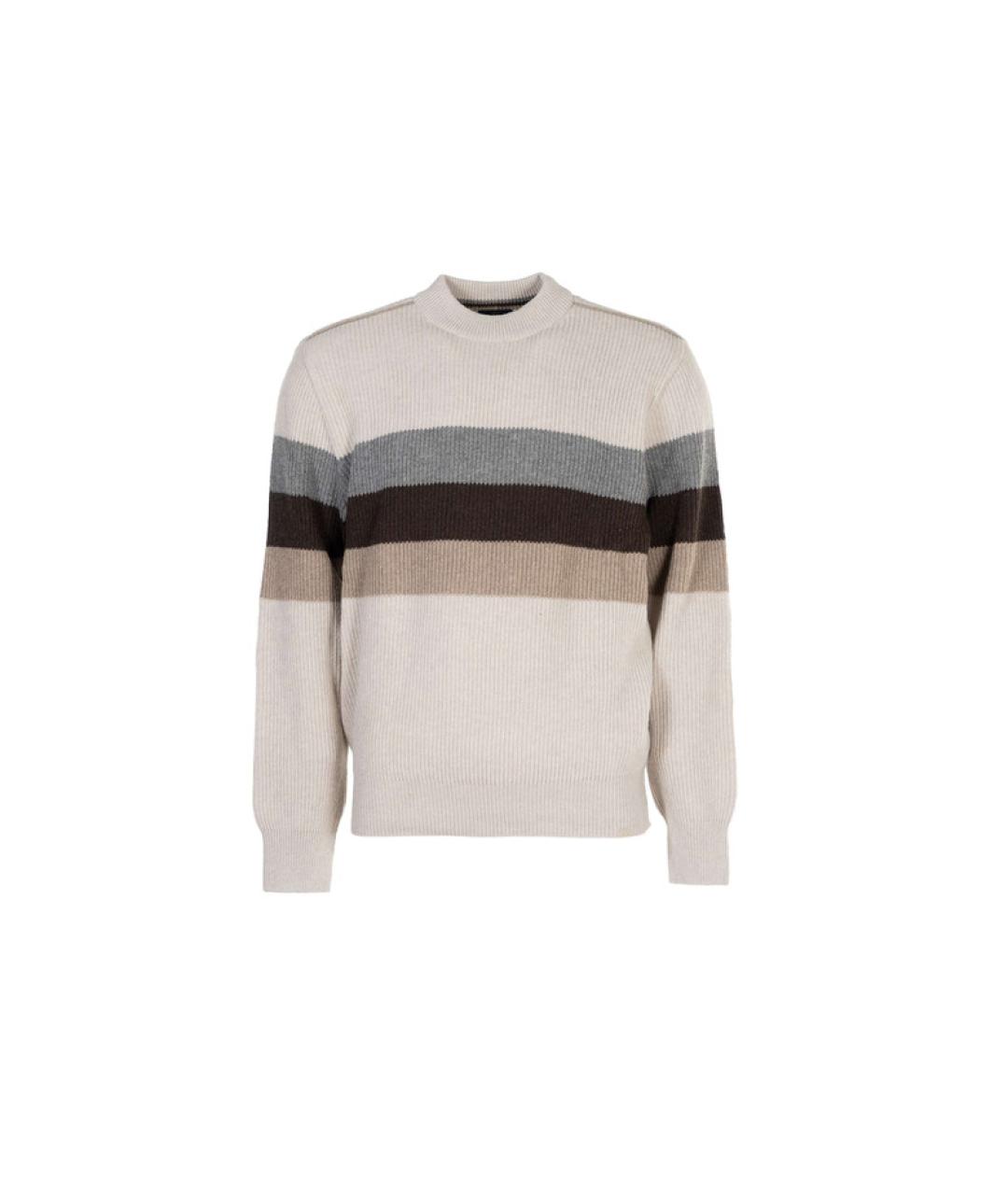 PAUL & SHARK Бежевый шерстяной джемпер / свитер, фото 1