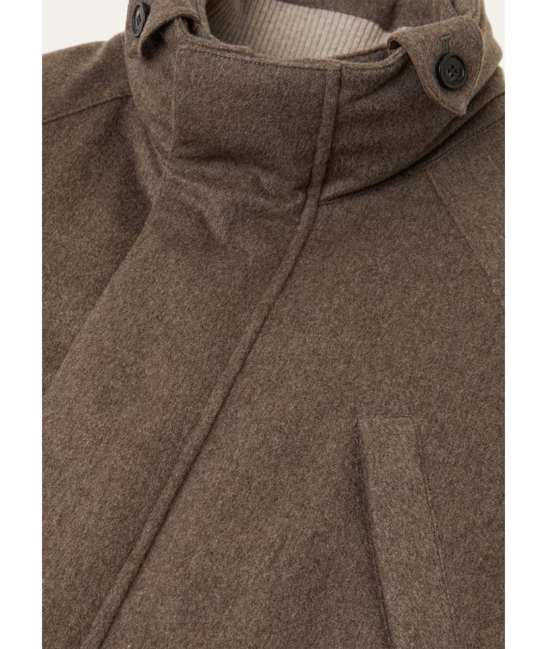 LORO PIANA Коричневая кашемировая куртка, фото 3