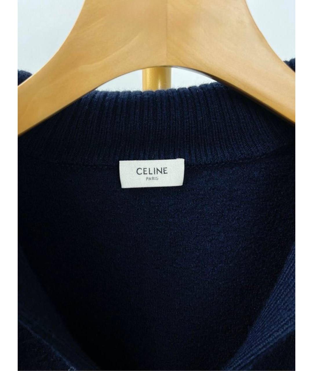 CELINE Черный кашемировый джемпер / свитер, фото 4