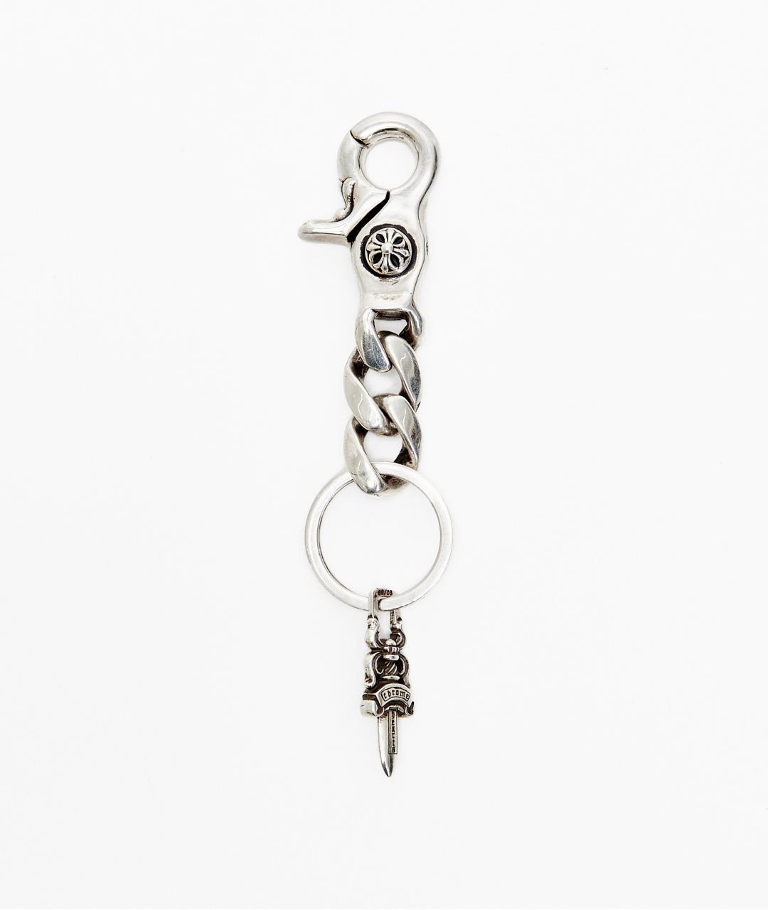 CHROME HEARTS Серебрянный брелок, фото 3