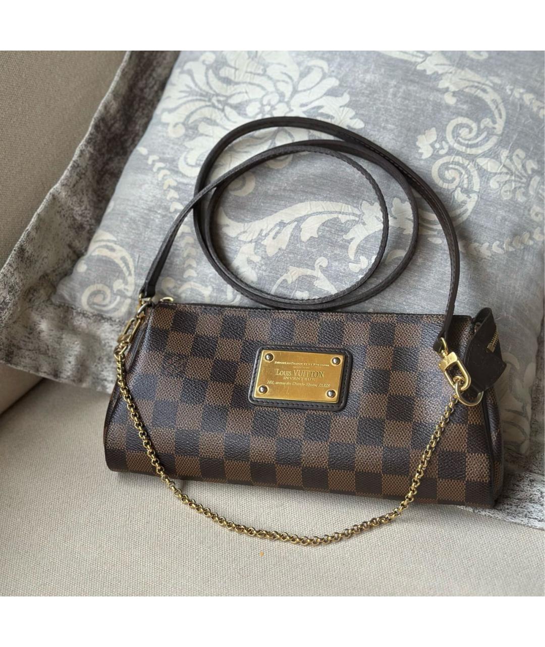 LOUIS VUITTON Коричневая сумка через плечо, фото 2