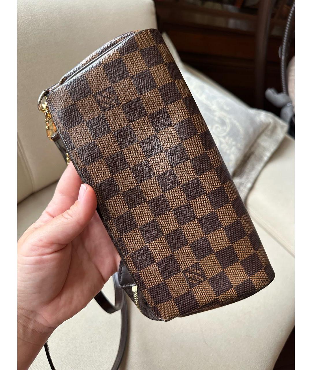 LOUIS VUITTON Коричневая сумка через плечо, фото 3