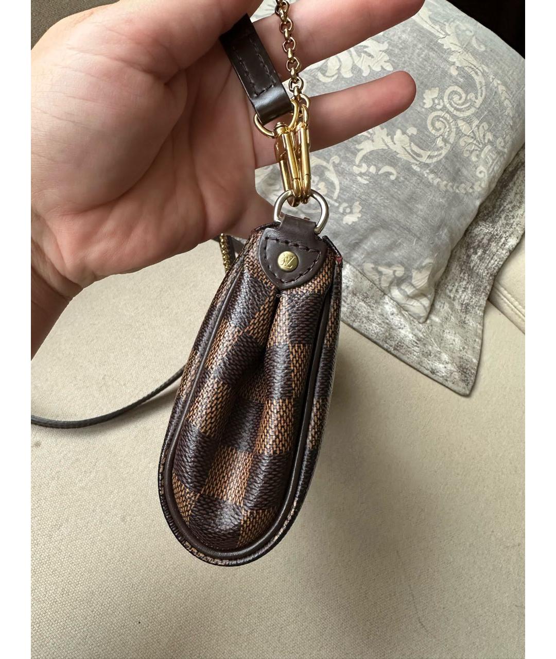 LOUIS VUITTON Коричневая сумка через плечо, фото 5