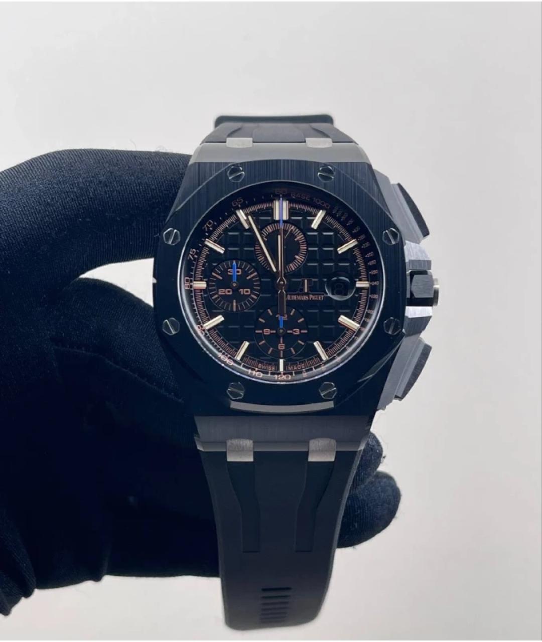Audemars Piguet Черные керамические часы, фото 2