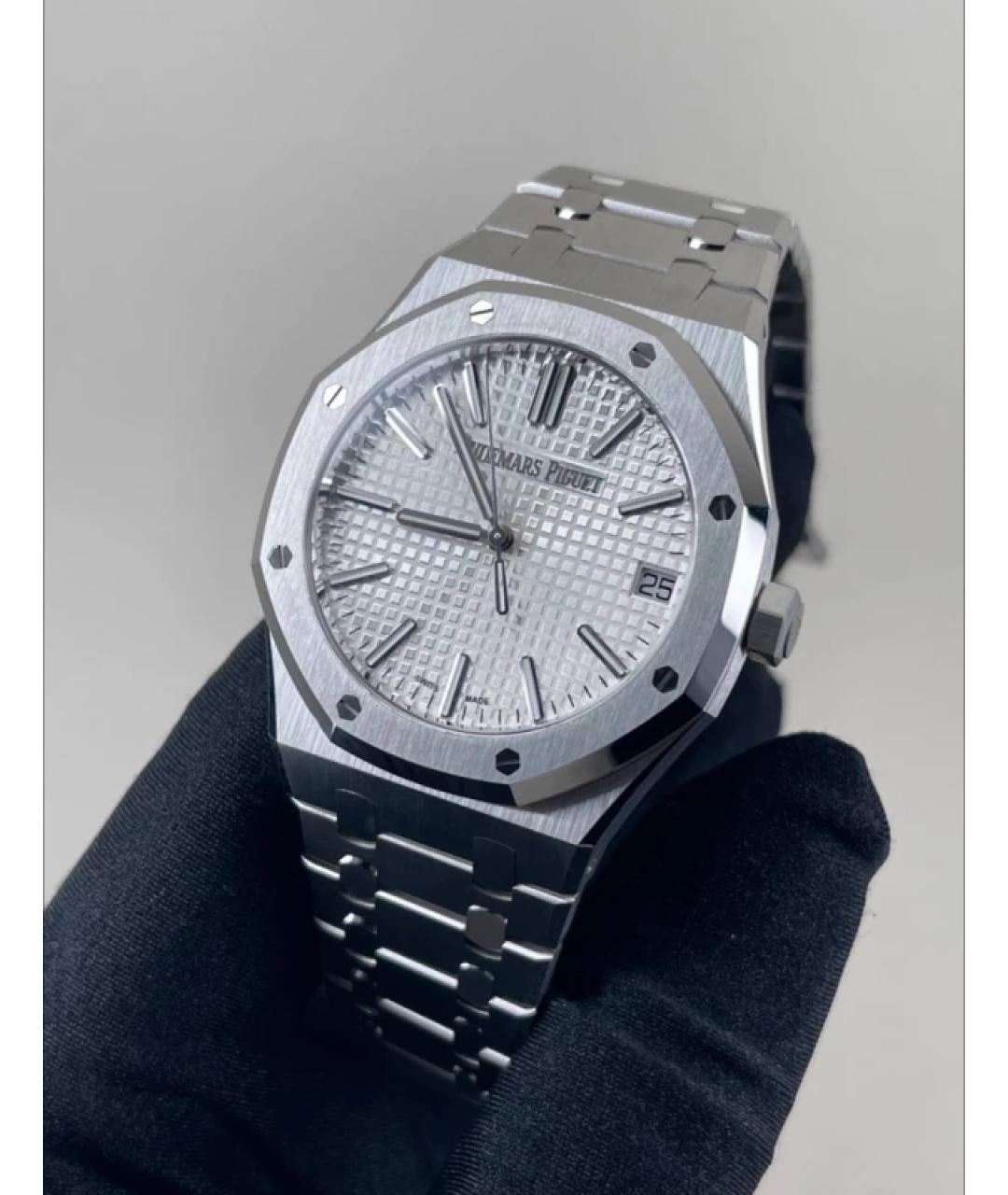 Audemars Piguet Белые стальные часы, фото 4