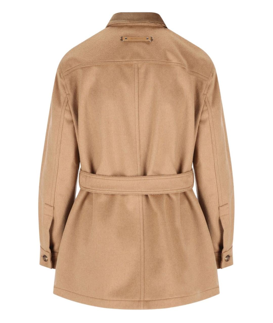 MAX MARA Бежевая шерстяная куртка, фото 2