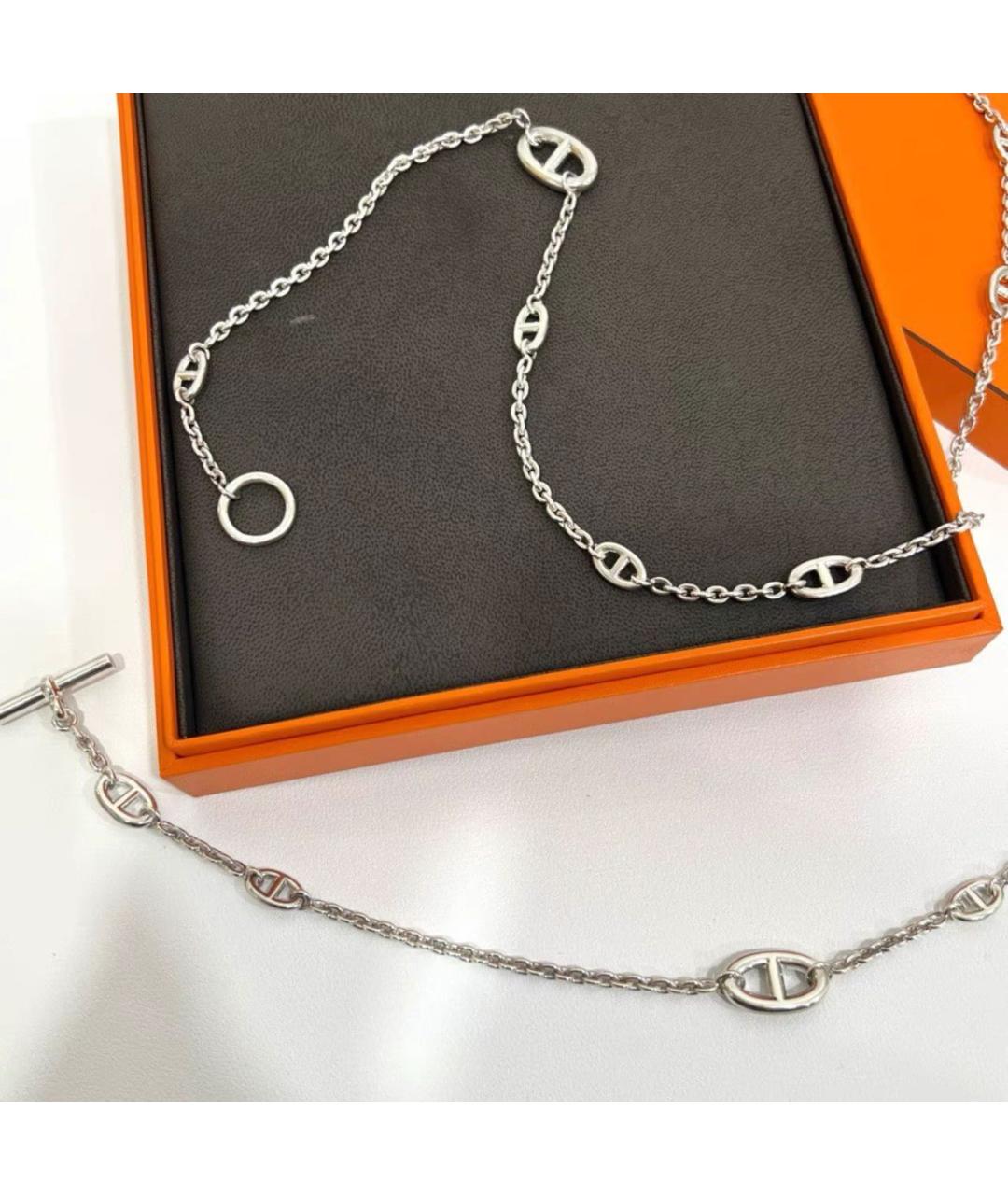 HERMES Серебряная подвеска, фото 3