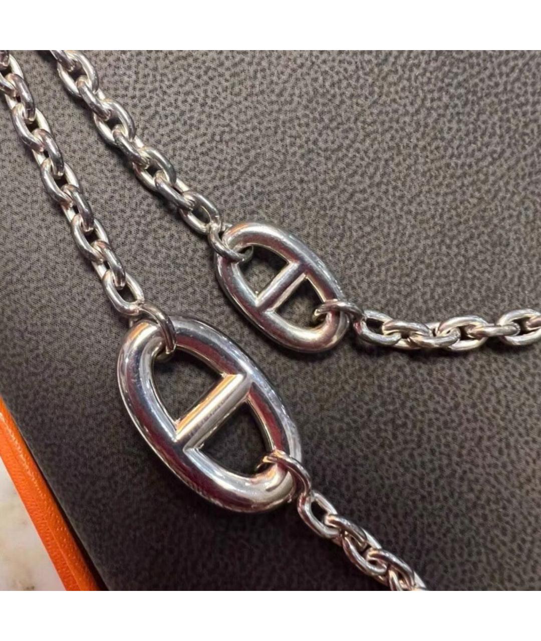HERMES Серебряная подвеска, фото 3