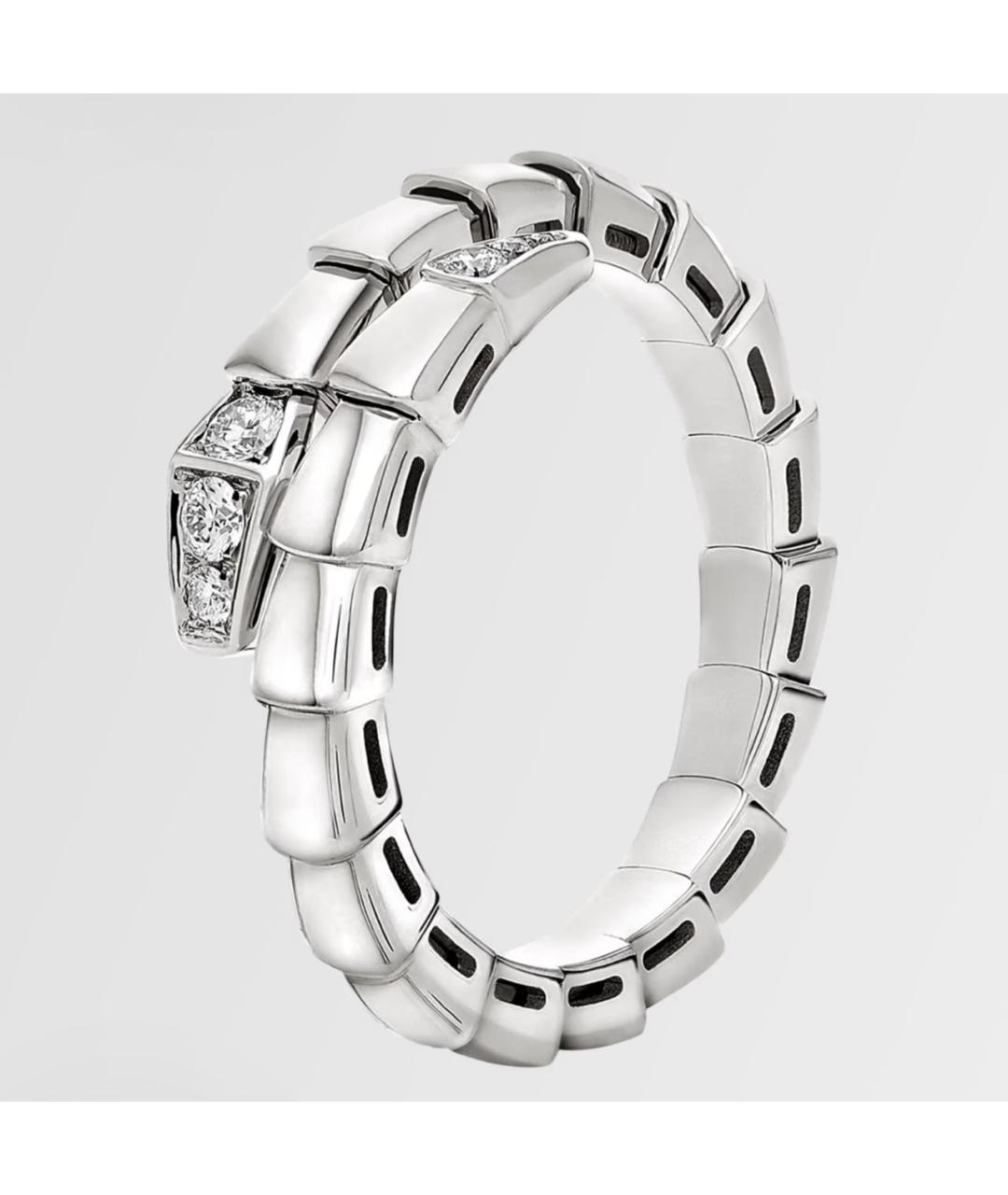 BVLGARI Серебряное кольцо из белого золота, фото 4