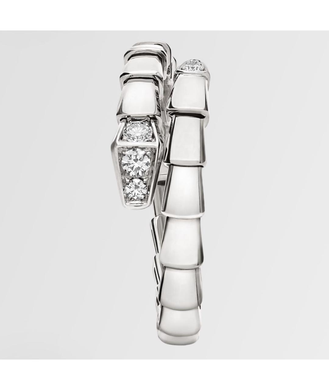 BVLGARI Серебряное кольцо из белого золота, фото 2