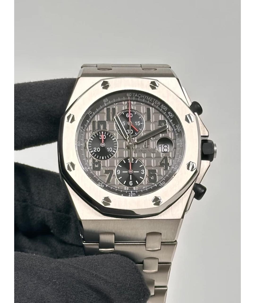 Audemars Piguet Серые титановые часы, фото 2