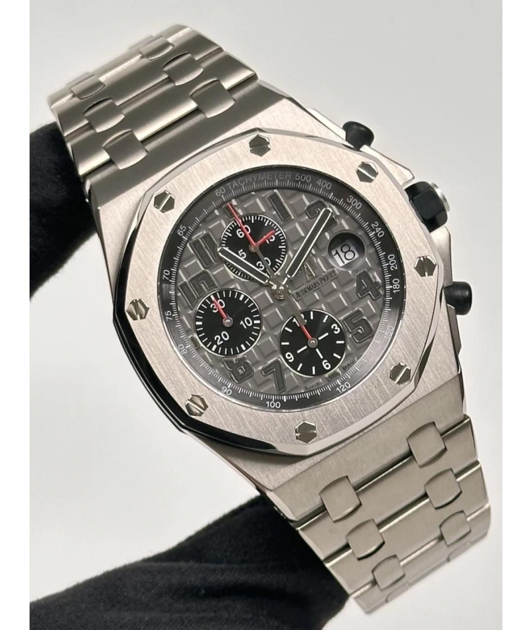 Audemars Piguet Серые титановые часы, фото 3