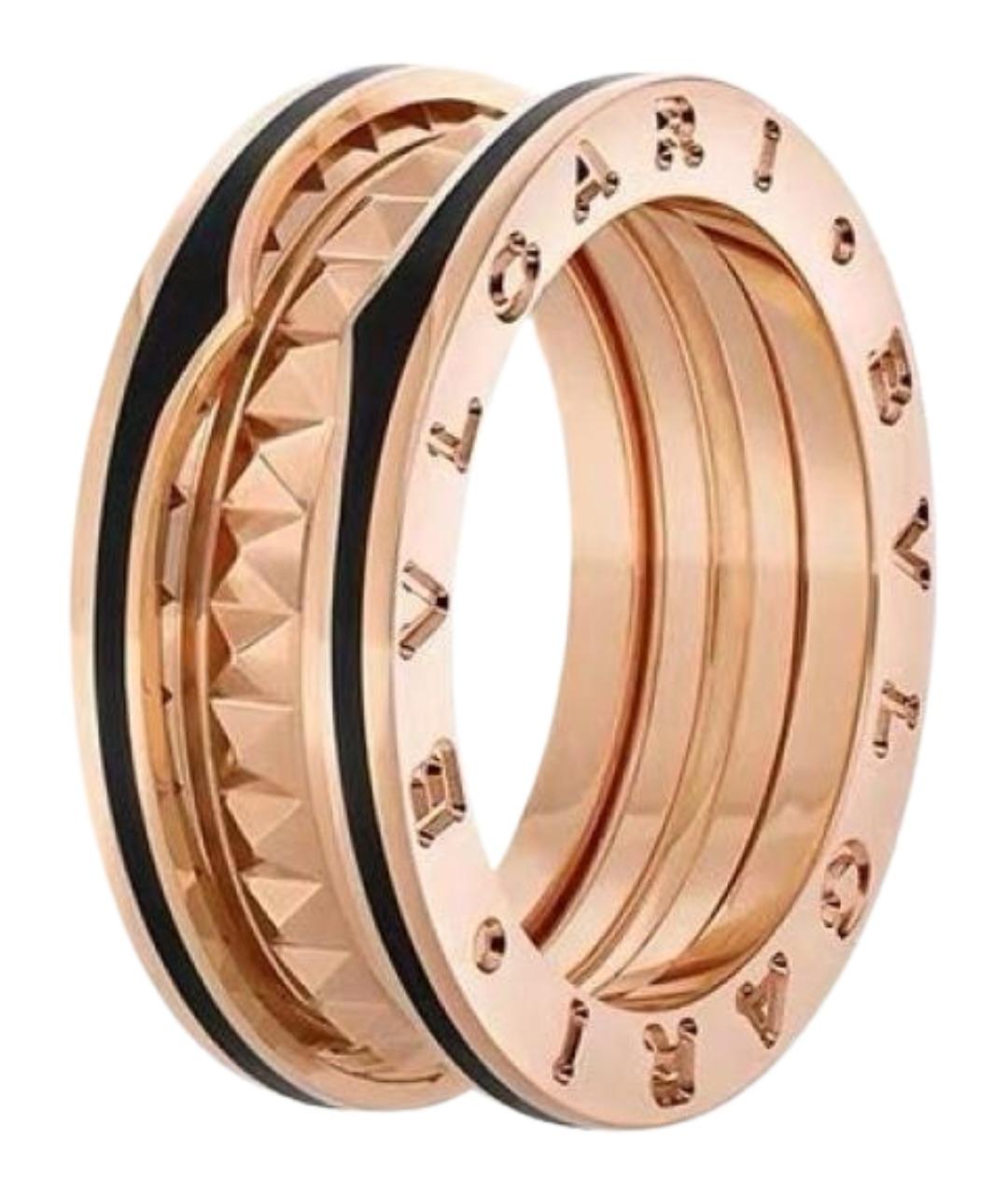 BVLGARI Золотое кольцо из розового золота, фото 1