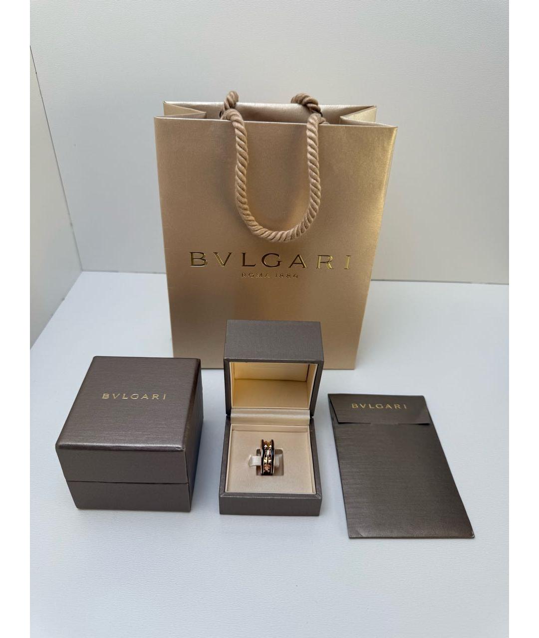BVLGARI Золотое кольцо из розового золота, фото 5